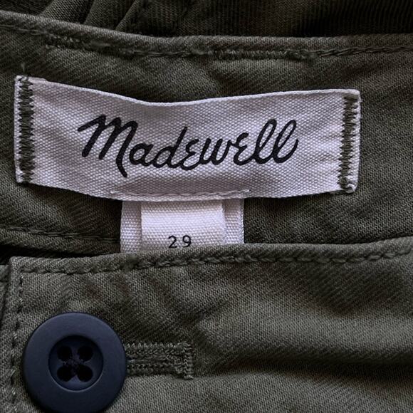 Madewell Low-Slung baggy cargo pants Green 29 - Picture 13 of 15